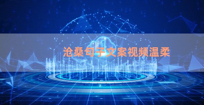沧桑句子文案视频温柔