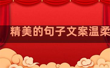 精美的句子文案温柔短句